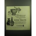 1957 Chivas Royal Salute Scotch Advertisement