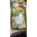 8x Osram 240v 8w ES Energy Saver Superstar lamps