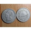 France Republic 1945 5 Francs Coin