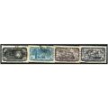 1956 4 different values - #316 fine used (o)