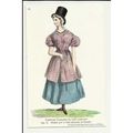 Wales CAMBRIAN COSTUMES Gower Girl Art Postcard...