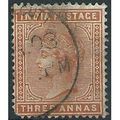 India 1890 SG94 2a Brown-Orange Good+/Fine Used...