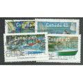 CAN 1991 SET 'SMALL CRAFTS (3RD SERIES)(4v) ' F...