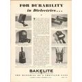 bakelite corp 1936 durability dielectrics elect...