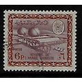 SAUDI ARABIA 1960 TYPE 66 6p GAS OIL PLANT LILA...