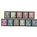 Denmark Stamps Scott #280 To 287, Used