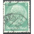 Germany 1934 - 5pf green - President Von Hinden...