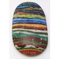 Rainbow Cal Silica Freeform Gemstone Cabochon 99
