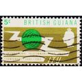 British Guiana. 1965 5c S.G.370 Used