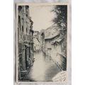 vintage postcard Rouen - La Riviere Eau de Robec