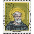 GERMANY, St Benedict of Nursia, 480-543, yellow...