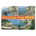 BEER, DEVON multiview.. unused vintage postcard...
