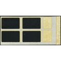 TD117 Var, RARE Imperforate Block of 4 - No Die...