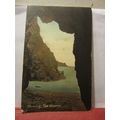 TEA CAVERNS, NEWQUAY, CORNWALL. used antique po...