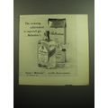 1957 Ballantine's Gin Advertisement - The crowning achievement