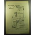 1957 Ballantine's Gin Ad - The crowning achievement in imported gin