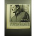 1958 Gant of New Haven Shirts Ad - Foulard print in Oxford cloth