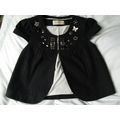 RIVER ISLAND Vintage waistcoat/bolero Charcoal ...