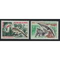 Niger Hornbill Kingfishers Birds 2v 1967 MNH SG...