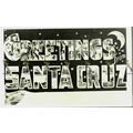 Greetings From Santa Cruz, USA, RP Kodak Postca...