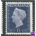 Netherlands 1947 - SG 642 - 6c black - Queen Wilhelmina MH