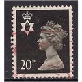 Northern Ireland GB 1989 20p Black Machin SG N1...
