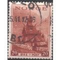 Norway 1938 - SG263 - 20 ore red - Stave Church...