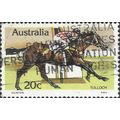 AUSTRALIA, Racehorse, Tulloch, yellow 1979, 20c