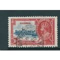 Gambia stamps george V silver jubilee sg143 use...