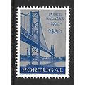 PORTUGAL 1966 SALAZAR BRIDGE LISBON 2e.80 BLUE ...
