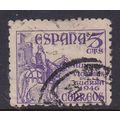SPAIN 1949 EL CID WAR VICTIMS CHARITY USED SG11...