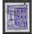 AUSTRIA 1957 BUILDINGS GRAZTOWN HALL 6s VIOLET ...