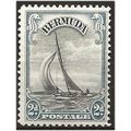 Bermuda 1936 SG101 2d Black & Pale Blue Mounted...