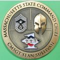 Massachusetts Command Chief. Challenge Coin. So...