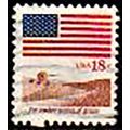 USA 1981 Flag 18c Used Stamp