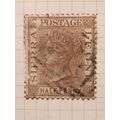 Sierra Leone QV 1883 ½d Brown Used Stamp SG 23 ...