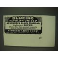 1938 Stoeger Arms Corp. Black Diamond Lightning Bluer Ad