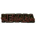 USED Nevada The Silver State Banner Fridge Magnet