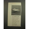 1952 Lord & Taylor Cigarette Holder and Ash Tray Ad - For smokers