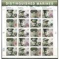 Distinguished Marines Sheet of Twenty 37 Cent P...
