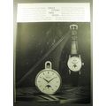 1960 Patek Philippe Advertisement - Pocket Watch and Perpetual Calendar Watch