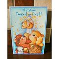 21st Birthday Card - ( CHEAP COLLECTION ONLY CA...