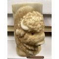 Bison Unscented 3-D Pillar Candle Brand New Ama...