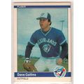 1984 Fleer baseball card #151 Dave Collins - Bl...