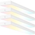 4 Pack 4FT LED Wraparound Light with 3 Wattages...