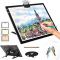 Rechargeable A3 Light Pad for Diamond Painting,...
