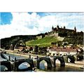 Colour Postcard - Old Bridge & Festung Marienbe...