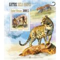 GUINE BISSAU 2013 SHEET MNH WILD CATS RAUBKATZE...