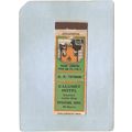 MN Pipestone Matchcover Calmut Hotel Excelent C...