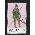 MALTA 1987 MALTESE UNIFORMS 3c 16th CENT PIKEMA...